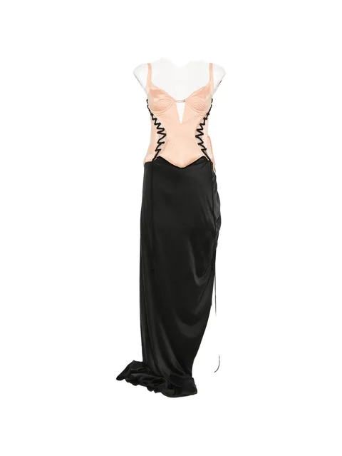 Sakura lace-up corset dress