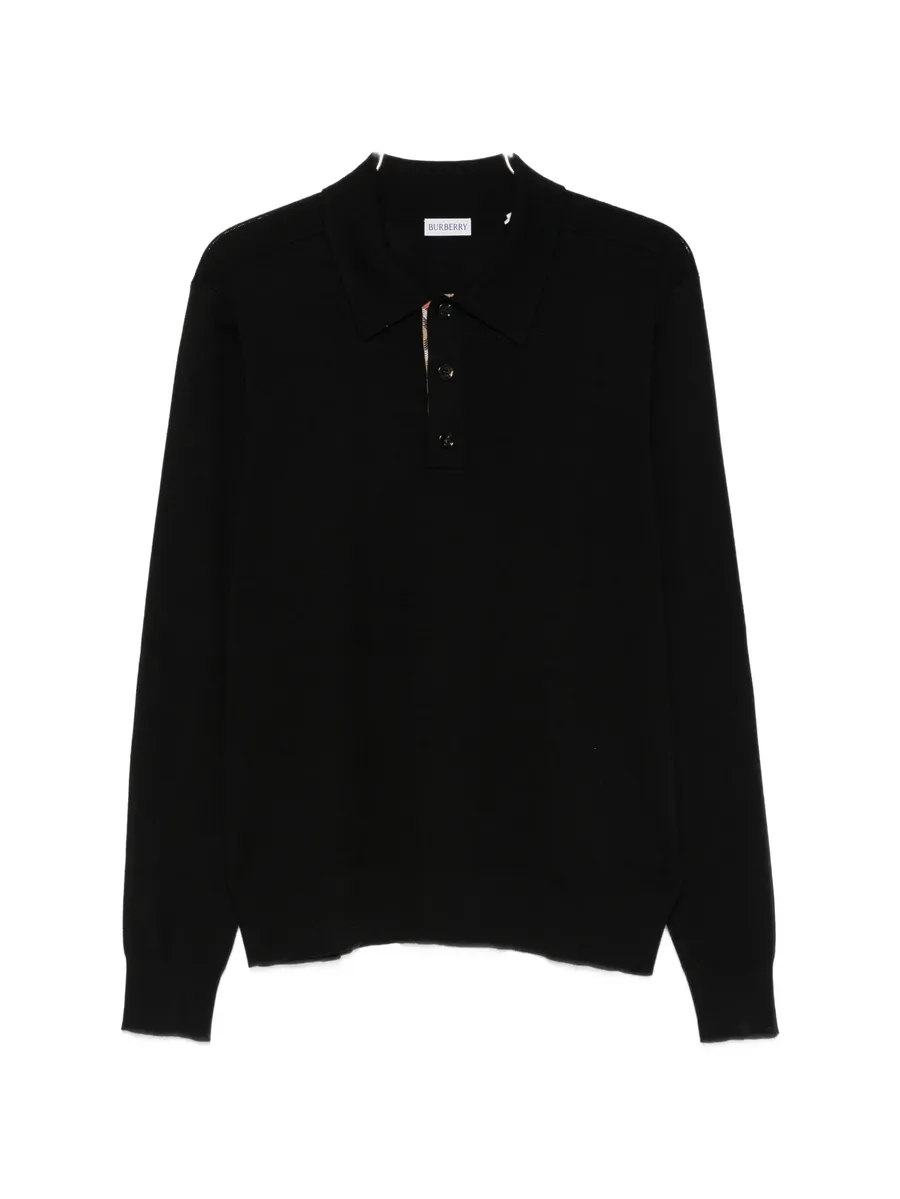 long-sleeve polo shirt 1