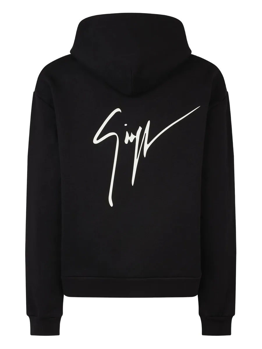 logo-print hoodie 3