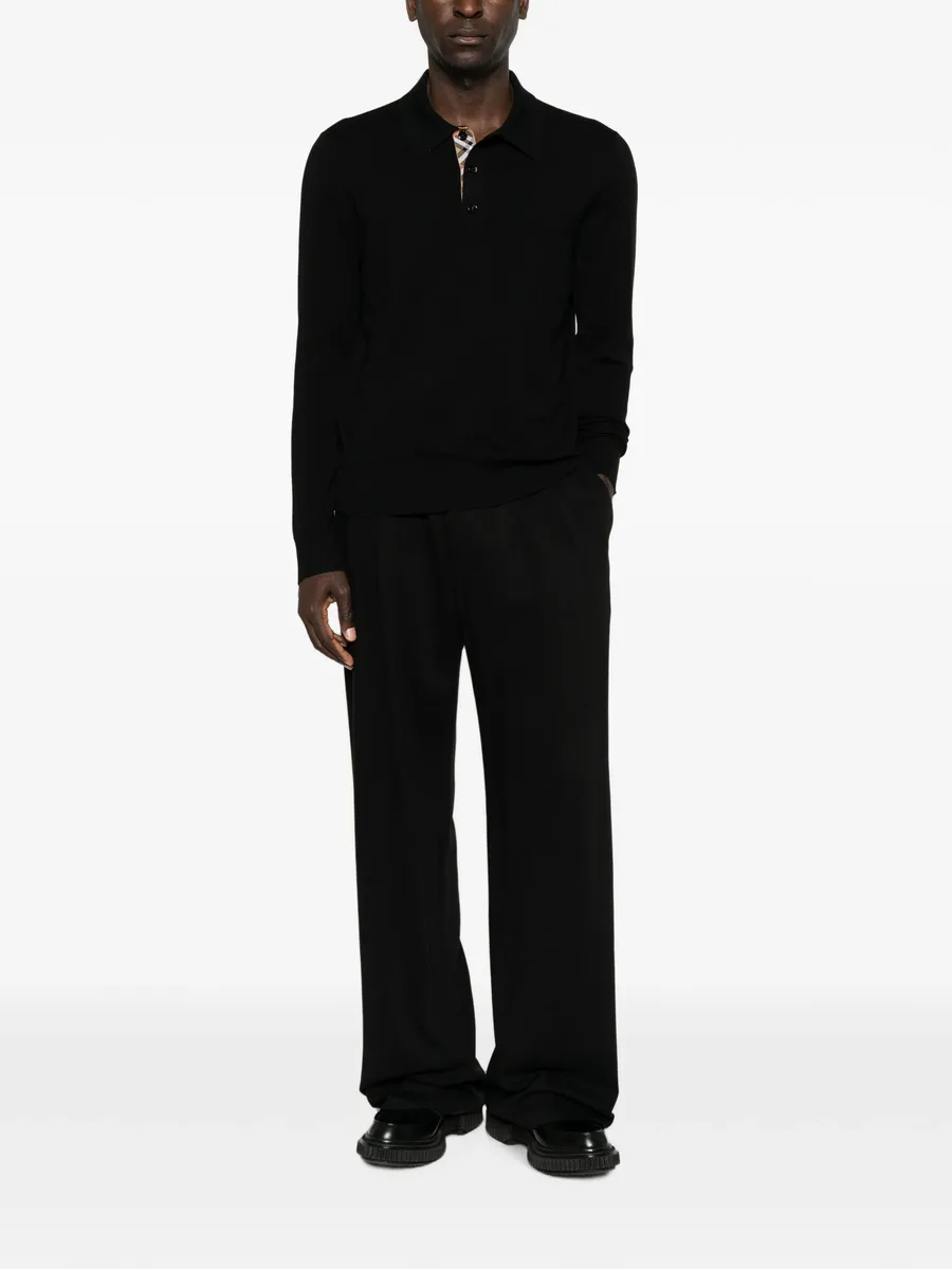 long-sleeve polo shirt 2