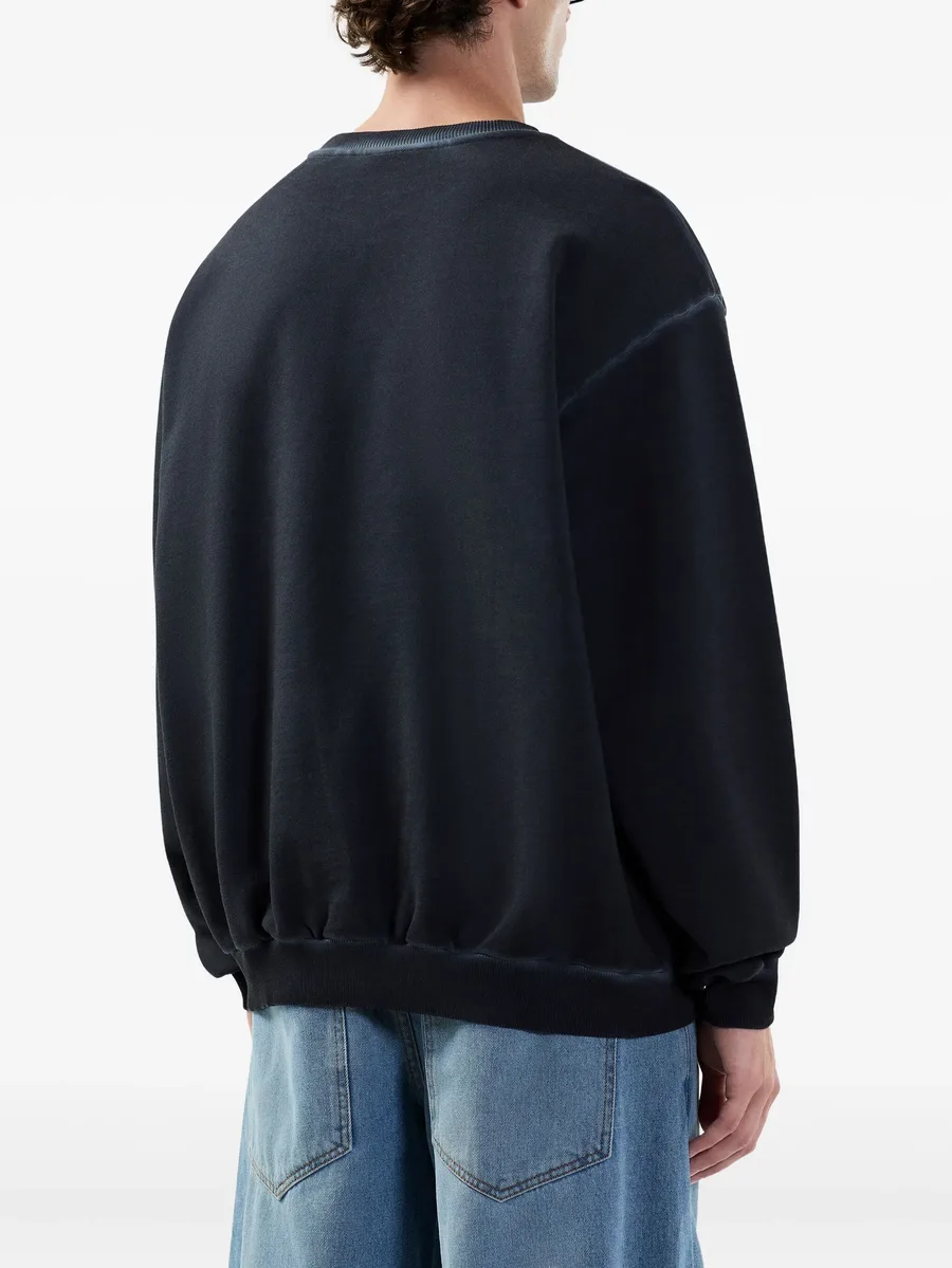 logo-patch sweatshirt 10