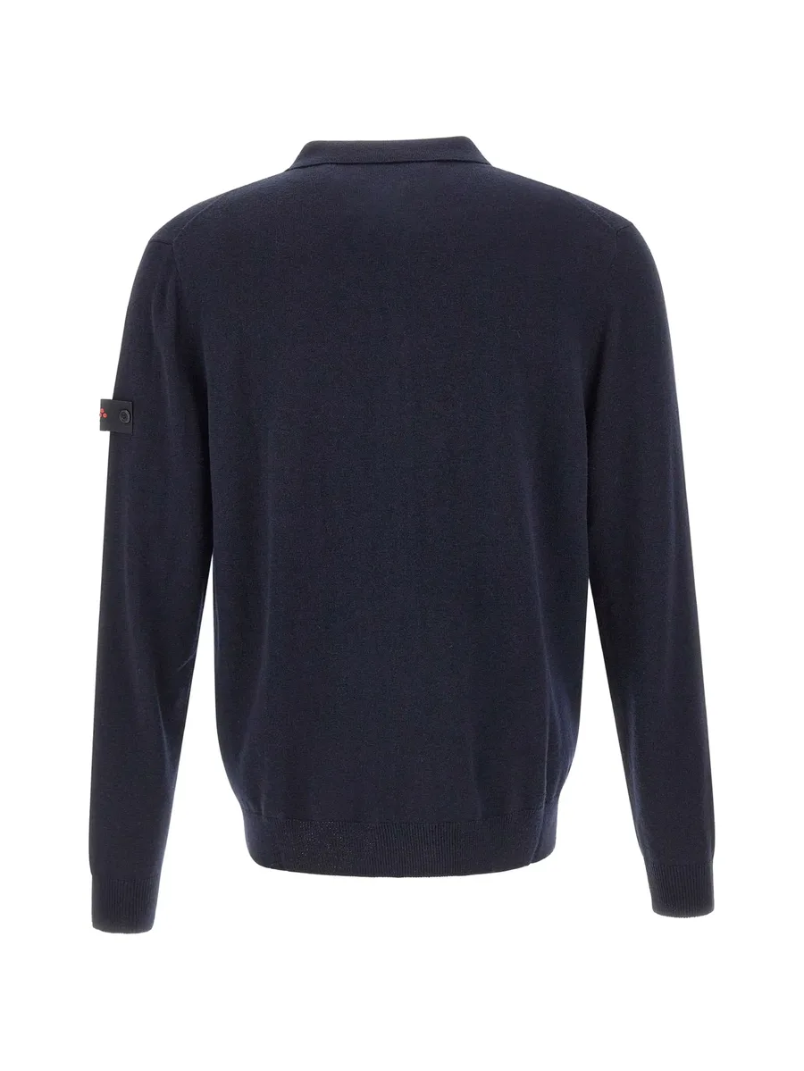 Trilogy-logo button-up cardigan 2