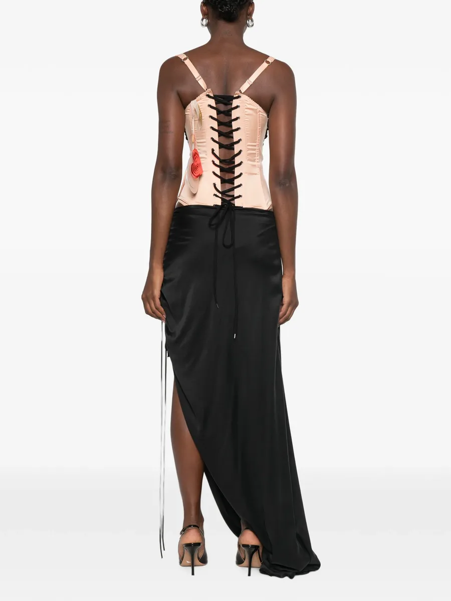 Sakura lace-up corset dress 3