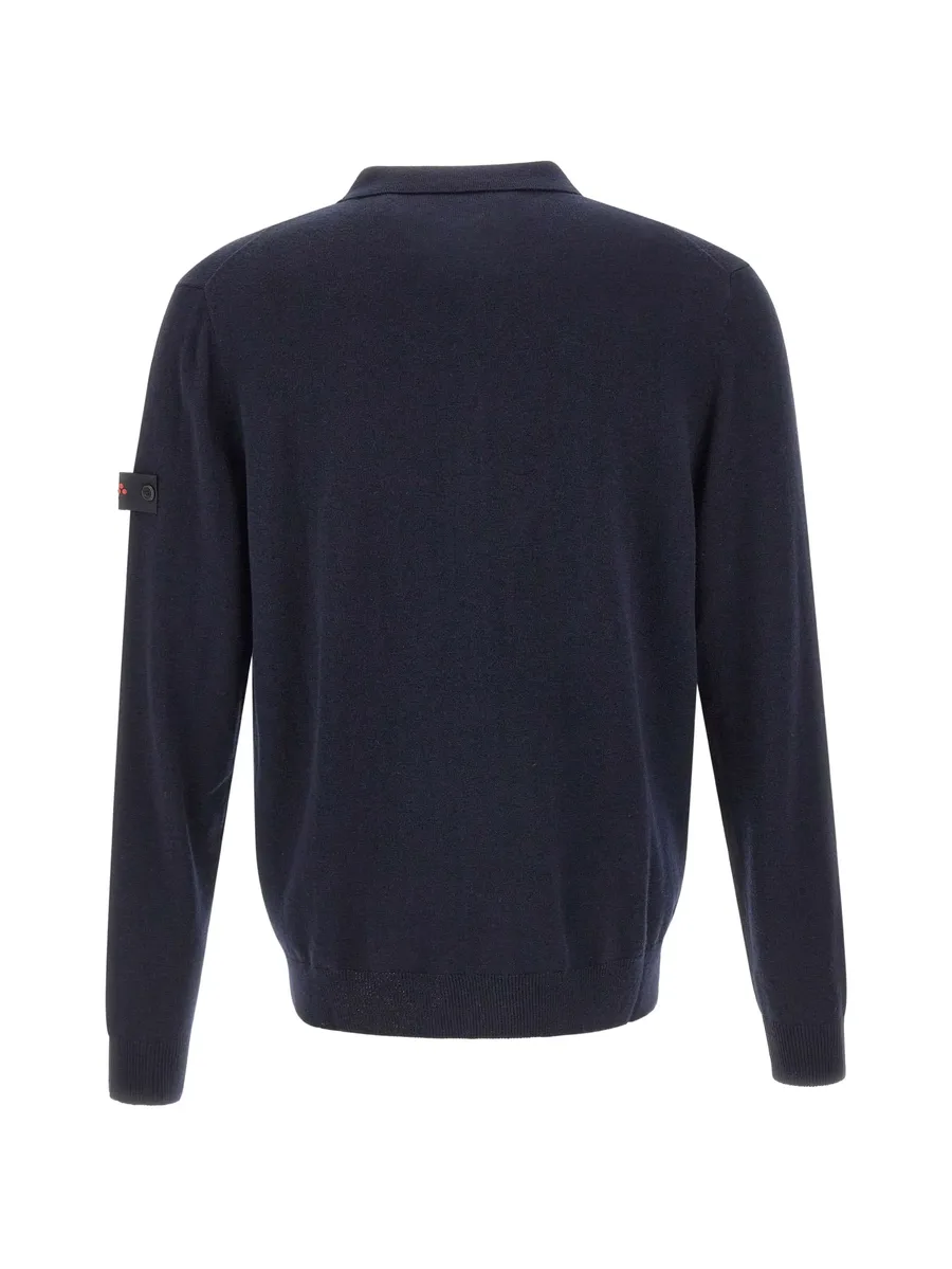 Trilogy-logo button-up cardigan 3