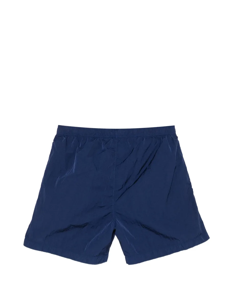 Eco-Chrome R logo embroidery swim shorts 3