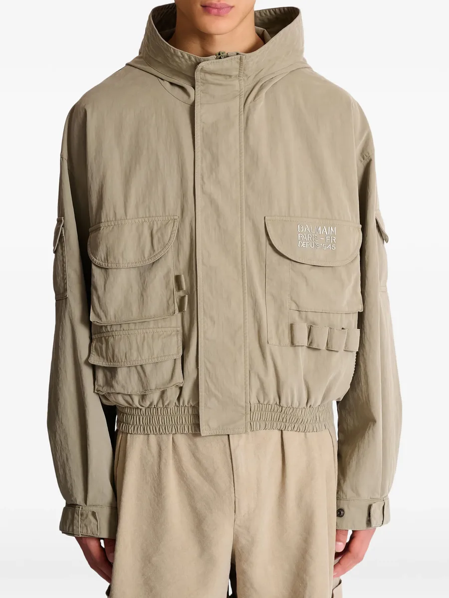multi-pocket hooded jacket 10