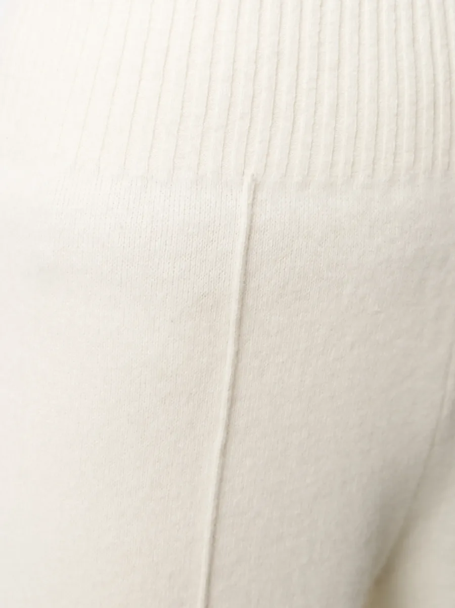 wide-leg knitted trousers 10