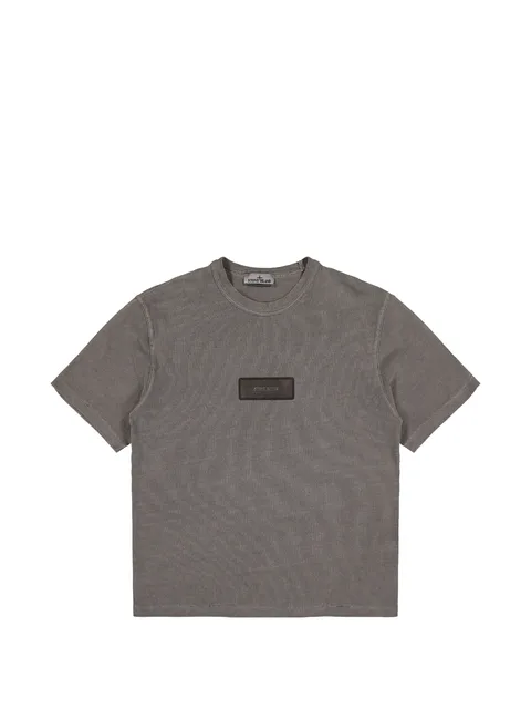 2100012 mineral-dyed heavy-cotton jersey T-shirt