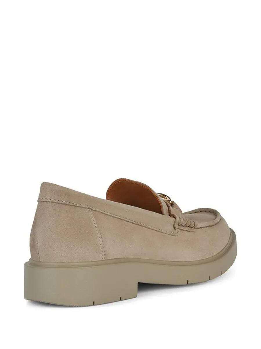 Spherica chain-link suede loafers 5