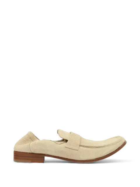 leather loafers