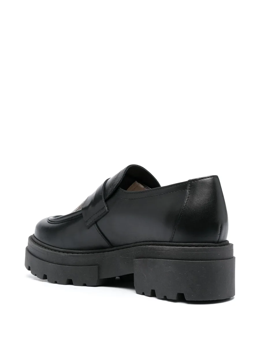 bead-embellished slip-on loafers 6