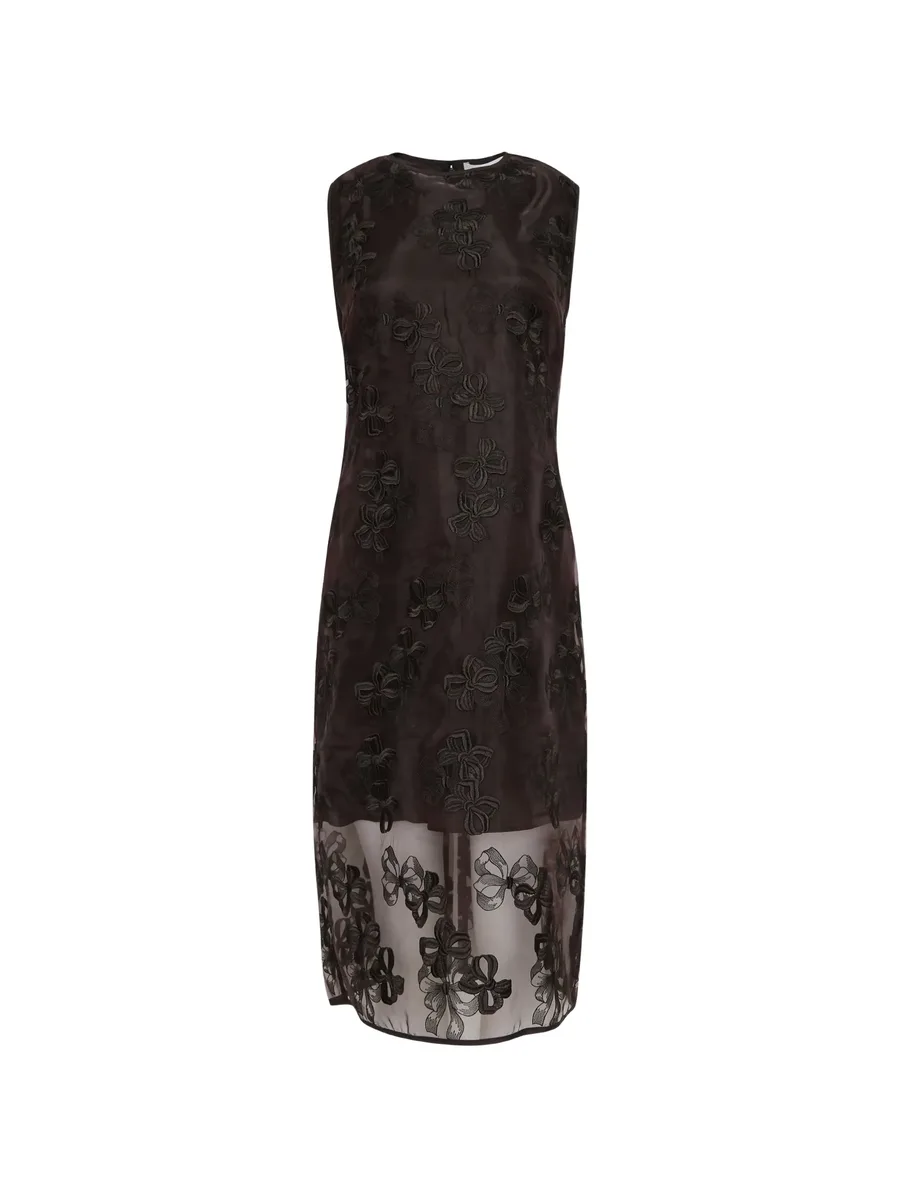 Devin organza midi dress 1