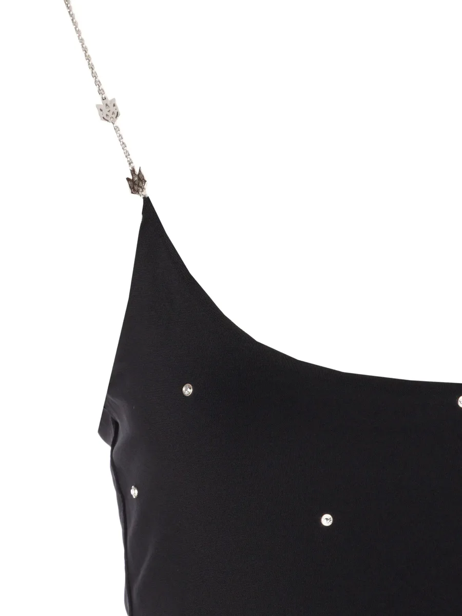 crystal-embellished mini dress 5