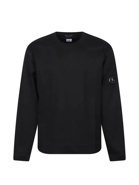 Lens-detail long-sleeve T-shirt