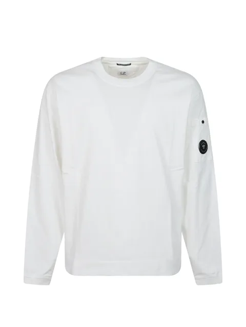 Lens-detail long-sleeve T-shirt