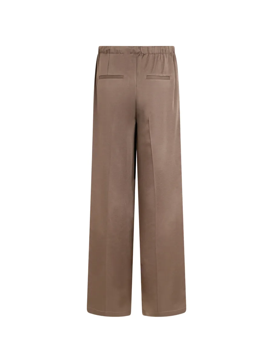 drawstring wide-leg trousers 2