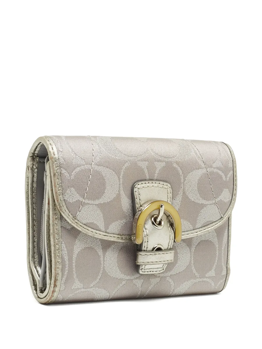 monogram buckle wallet 6