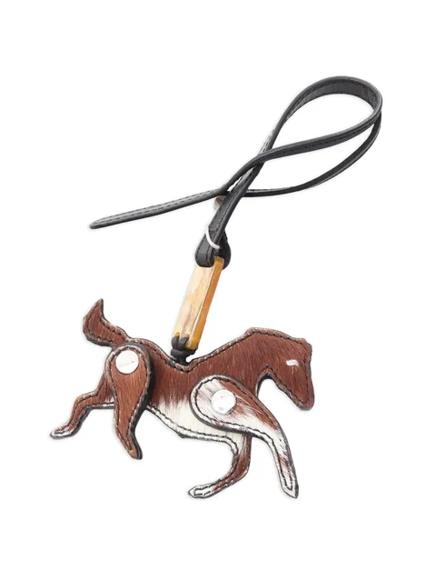 20s Horse charm keyring