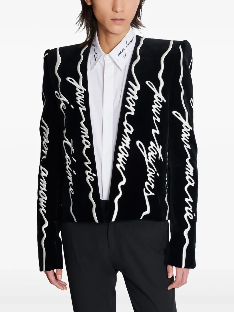 Spencer embroidered blazer 10