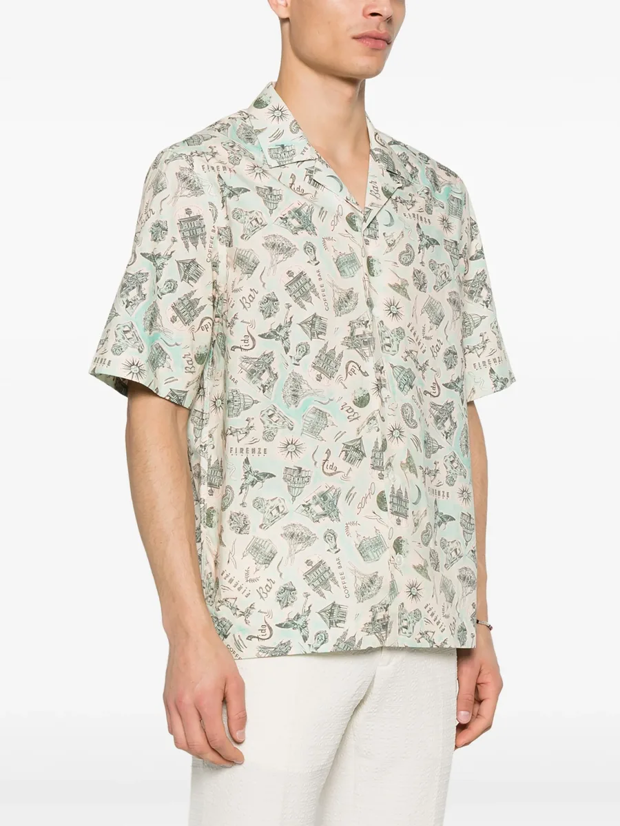 graphic-print shirt 5
