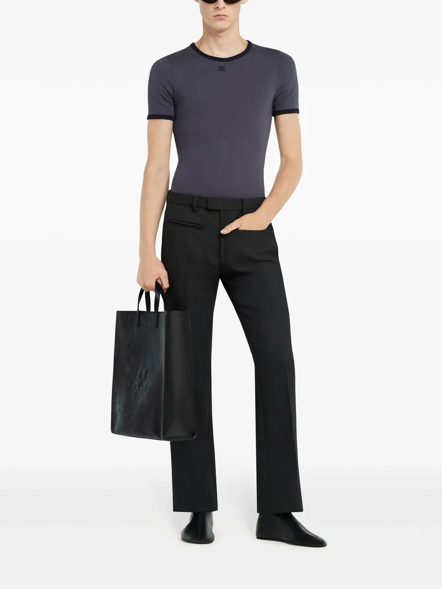 Signature Contrast T-shirt 3