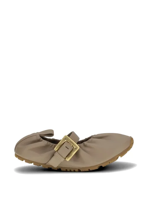 buckle-strap ballet flats
