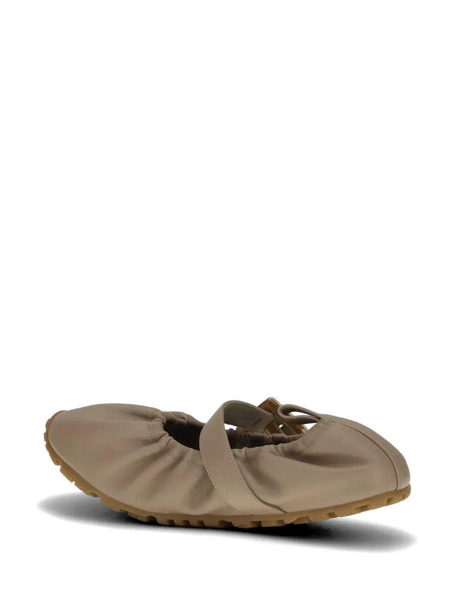 buckle-strap ballet flats 5