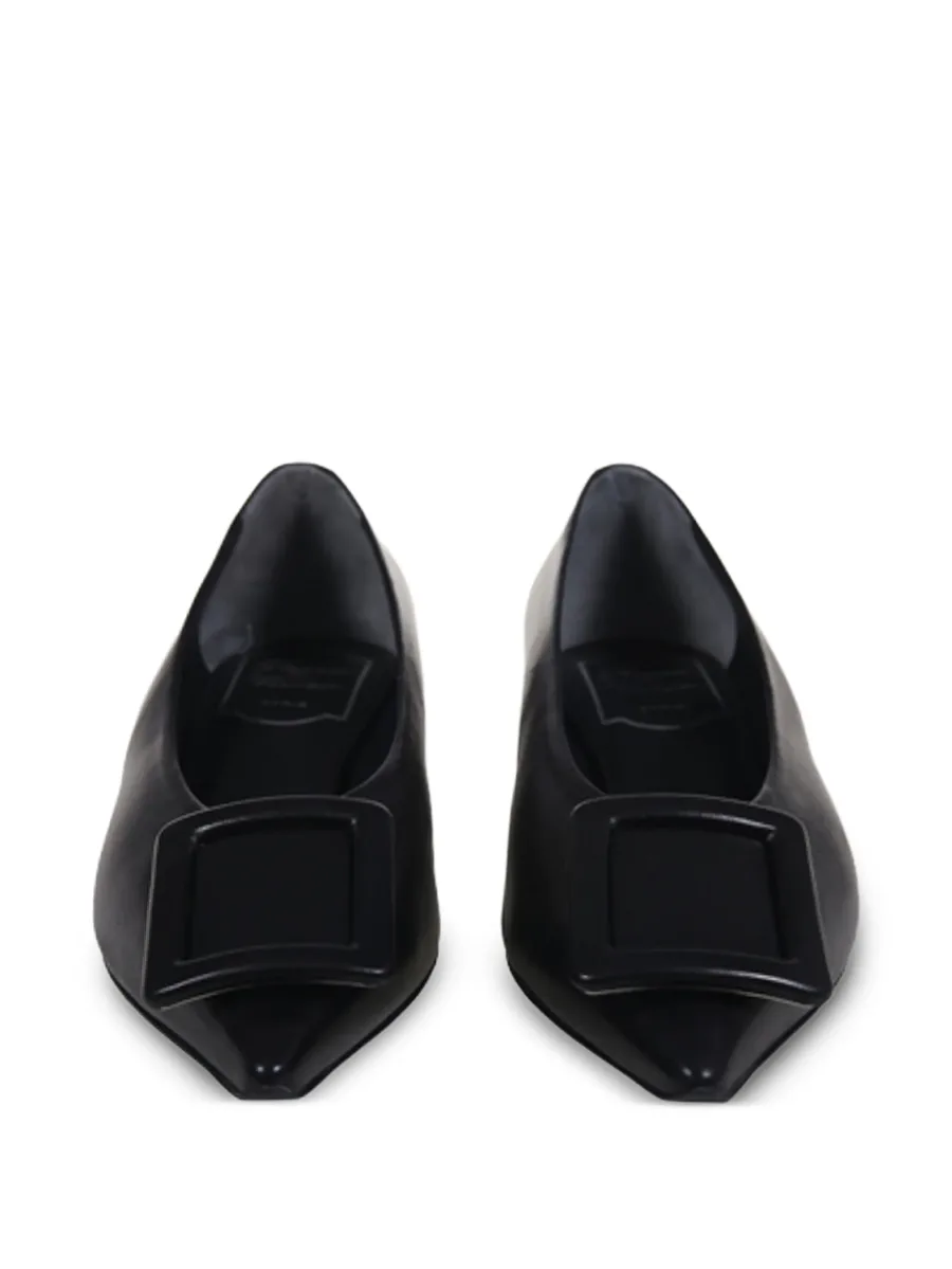 buckle-detail pointed-toe ballet flats 4
