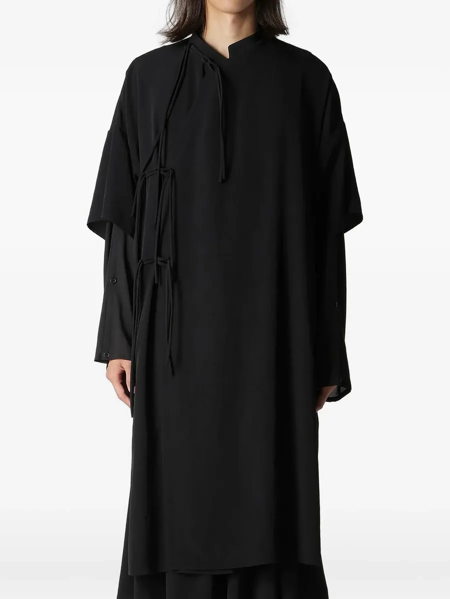 tie-neck shirt 4