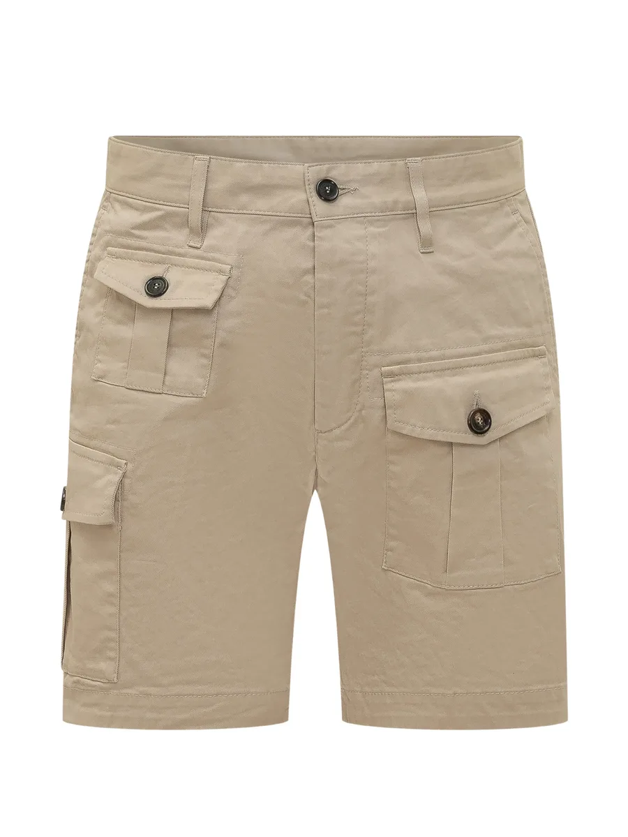 шорты карго с пуговицами 1