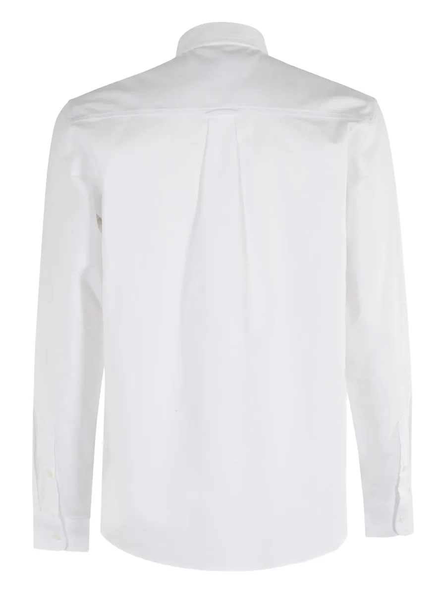 logo-pocket Oxford shirt 3