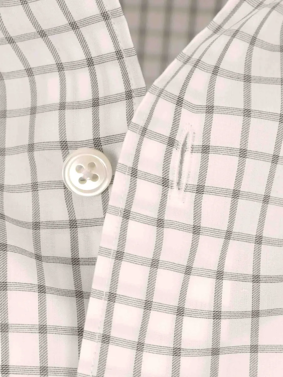 check-pattern long-sleeve shirt 5