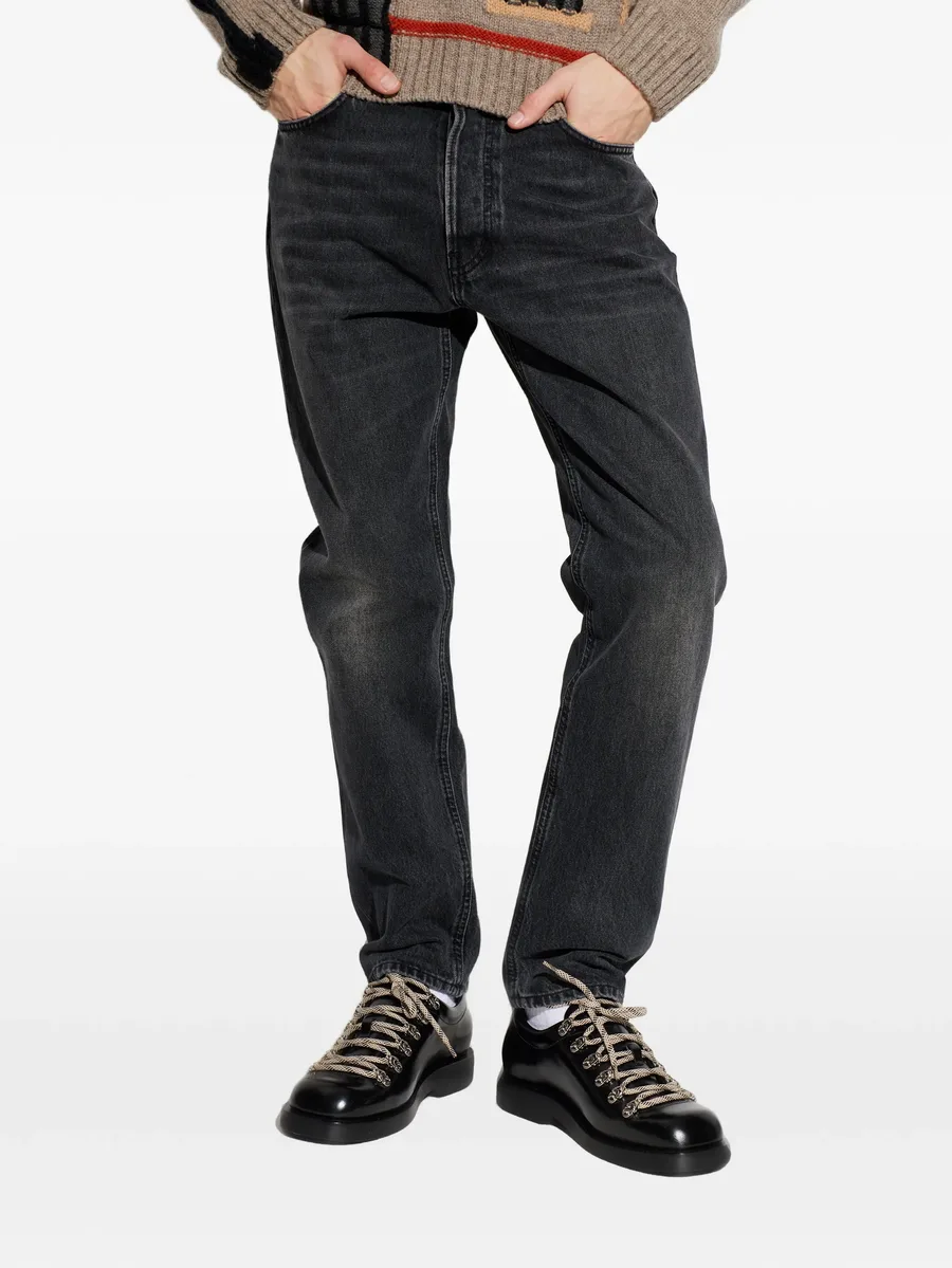 five-pocket buttoned jeans 5