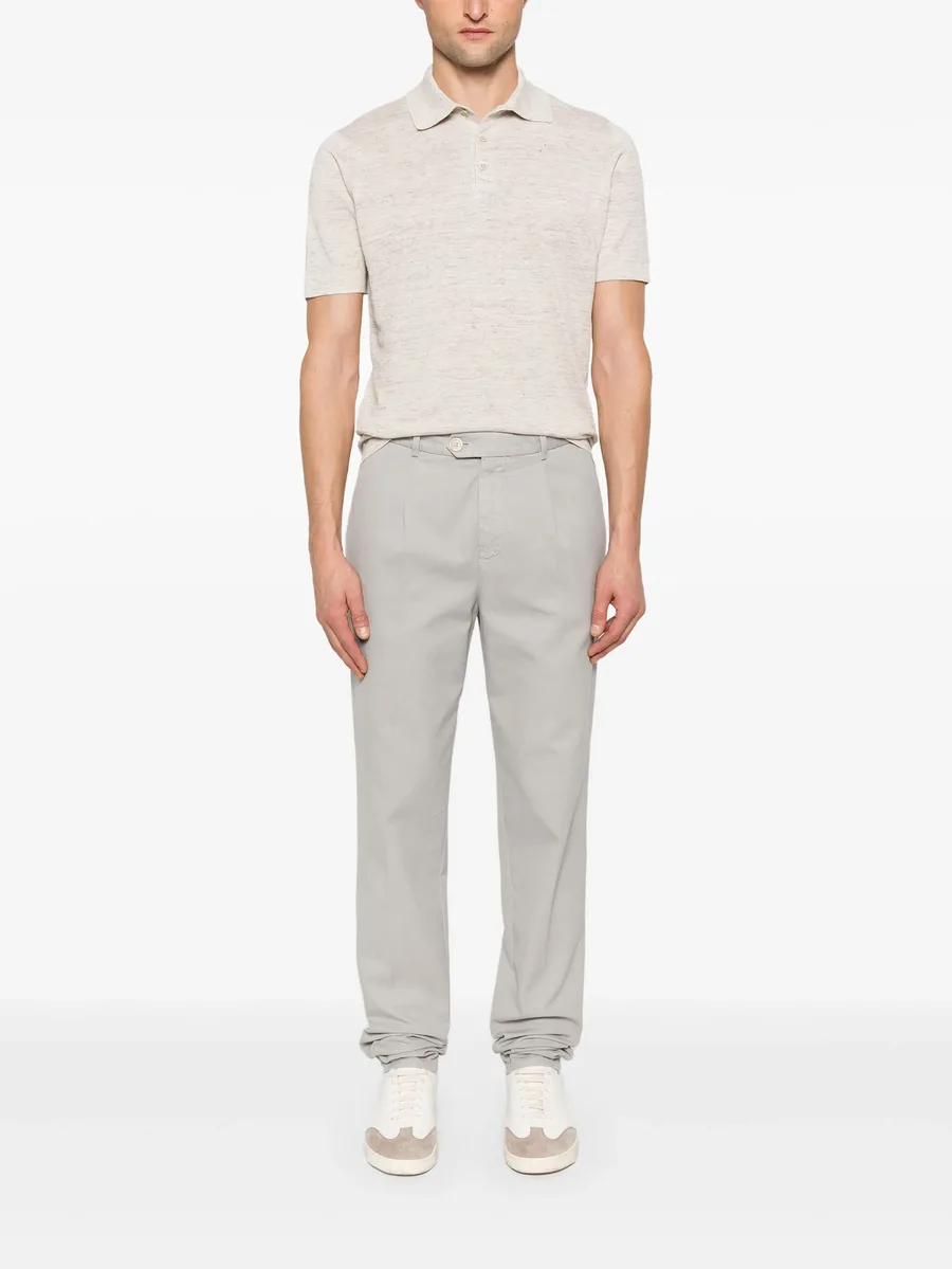 fine-knit polo shirt 3