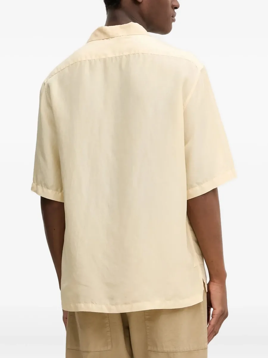 short-sleeve silk polo shirt 3