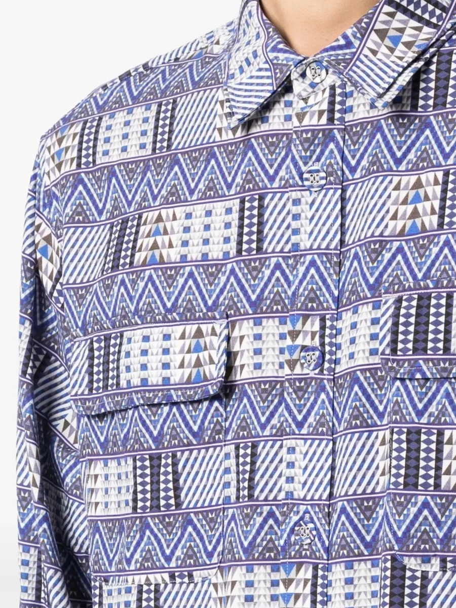 patterned shirt 10