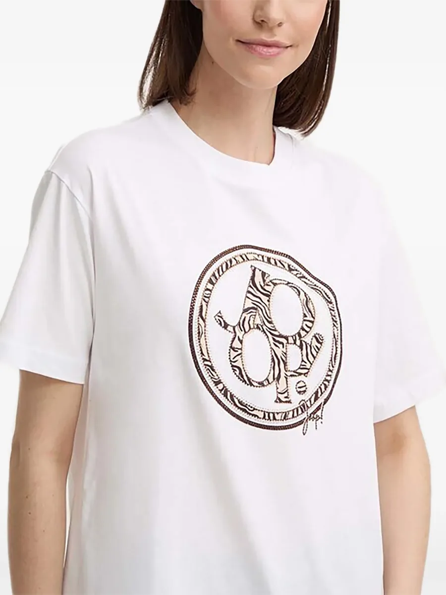 logo-print T-shirt 5