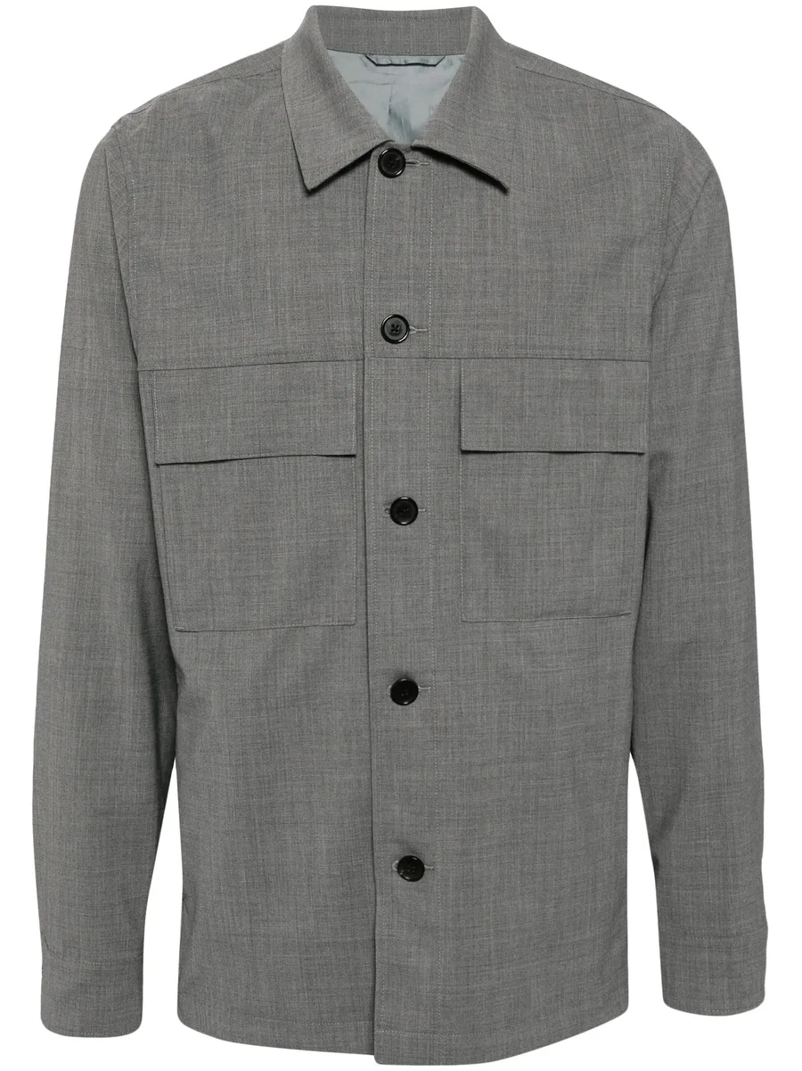 long-sleeves wool shirt 2