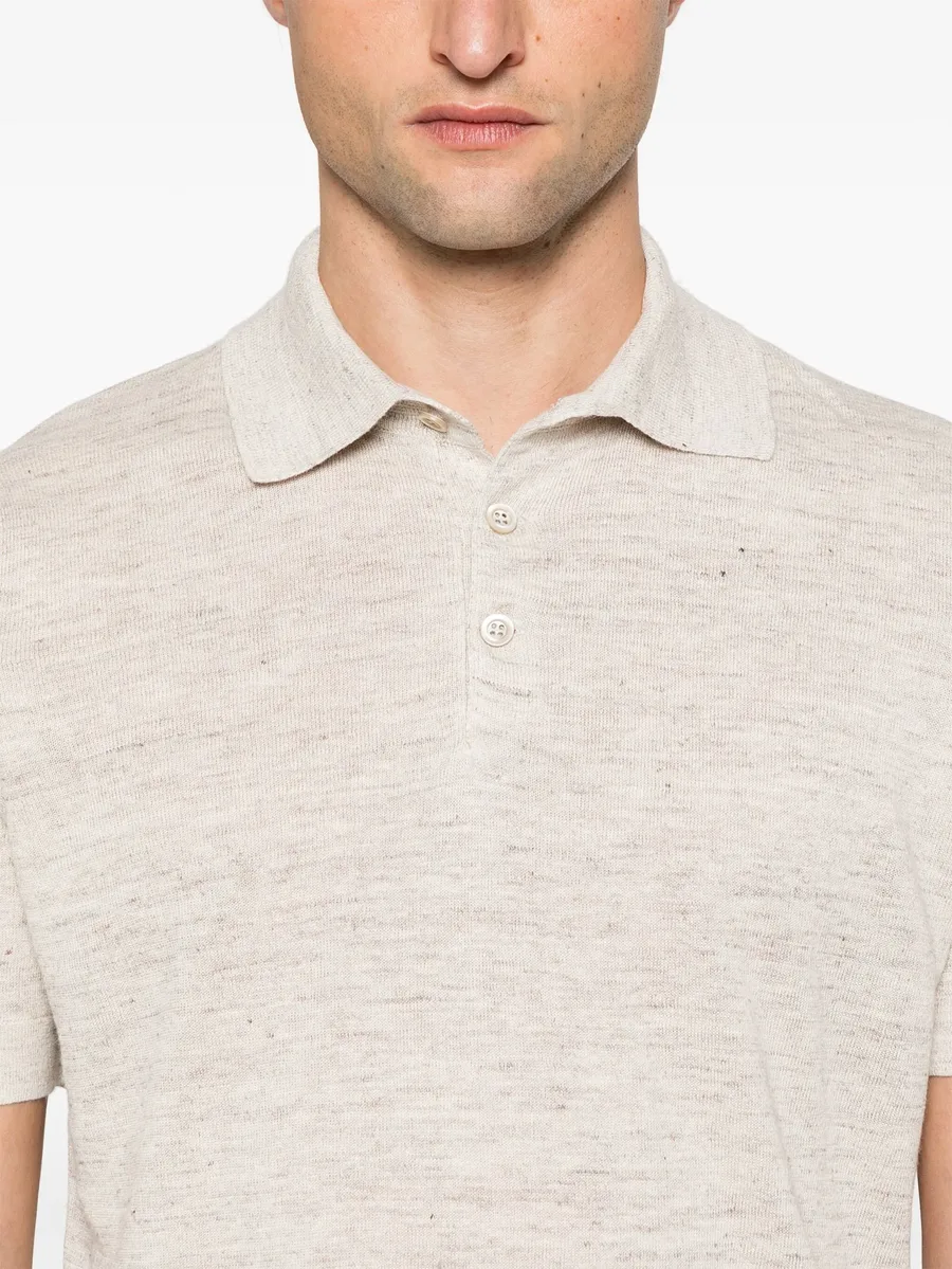 fine-knit polo shirt 8