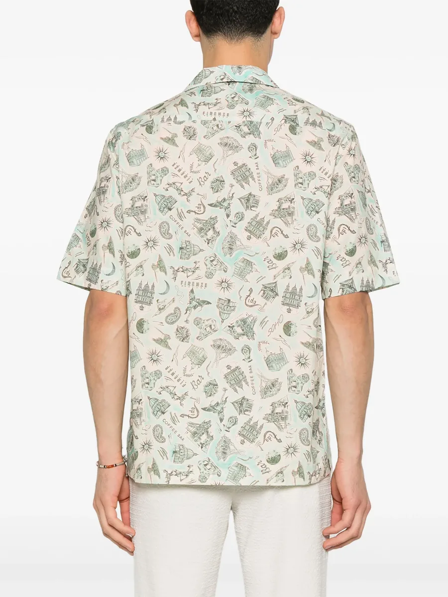 graphic-print shirt 7