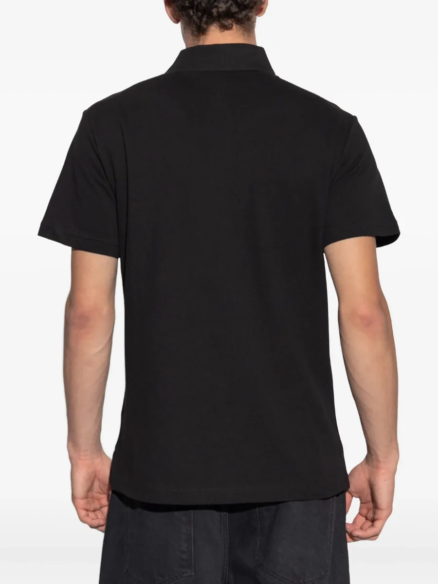 logo cotton polo shirt 7