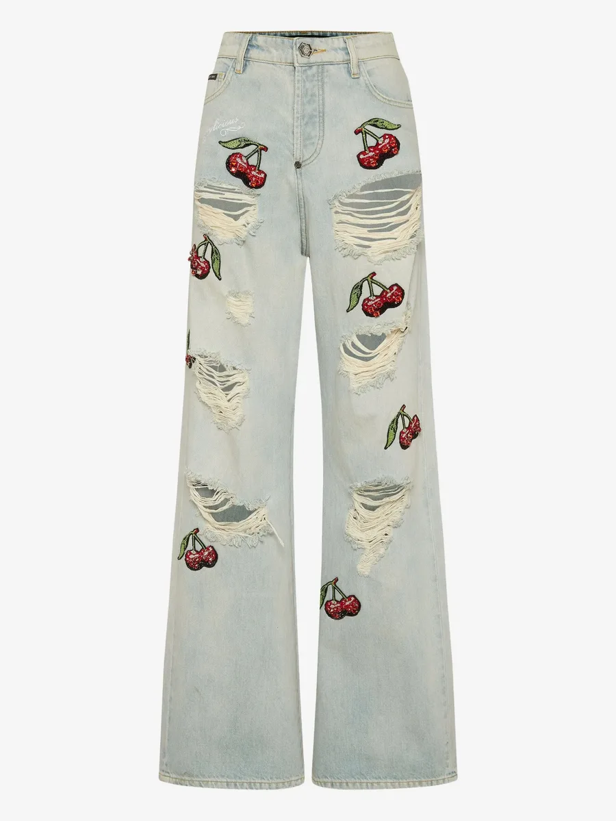 джинсы Cherries Destroyed 1