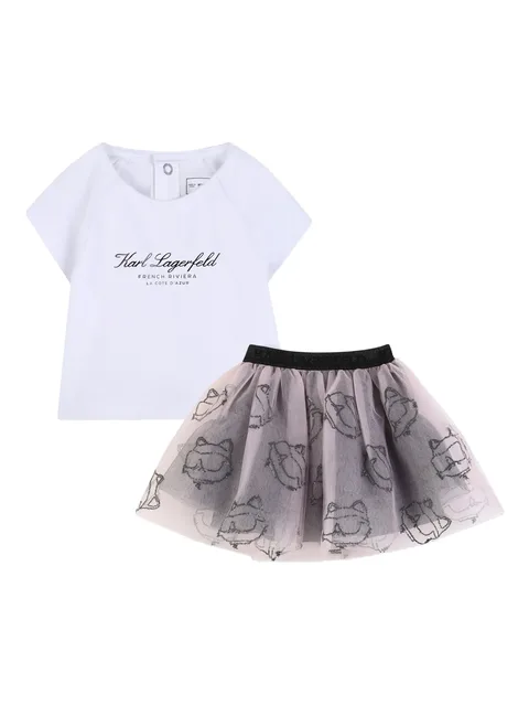 комплект Ikon Choupette из топа и юбки