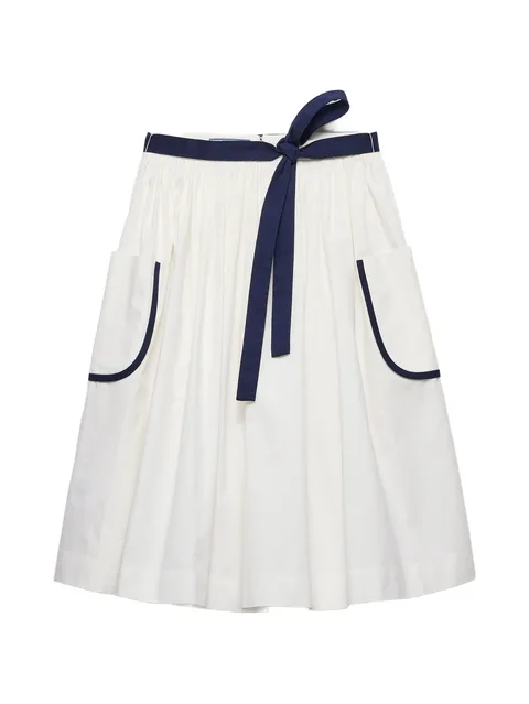 юбка Slubbed Toile