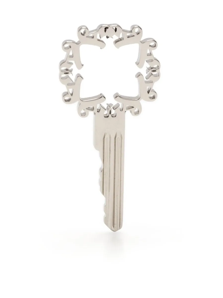 monogram key earring 1