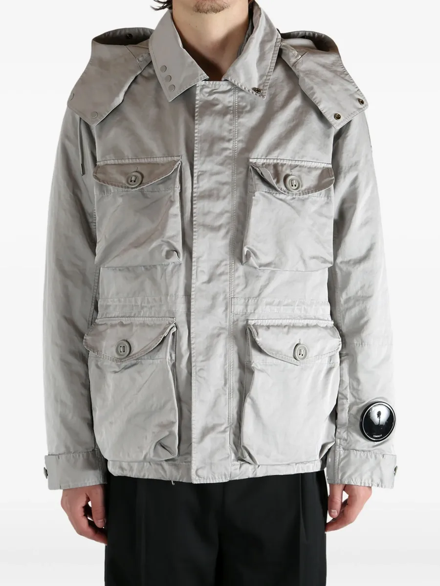 Micro Kei hooded multi-pocket jacket 3