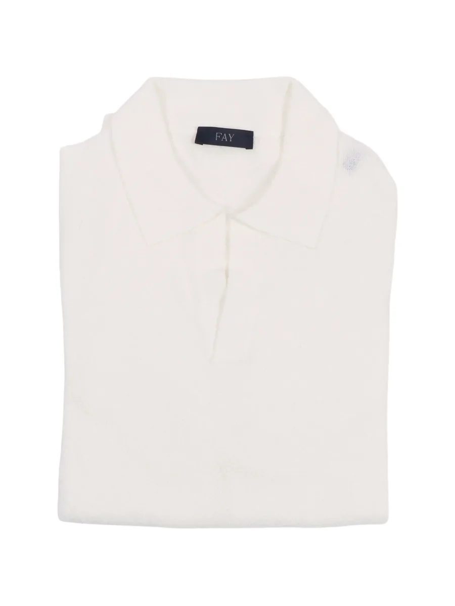 knitted polo shirt 1