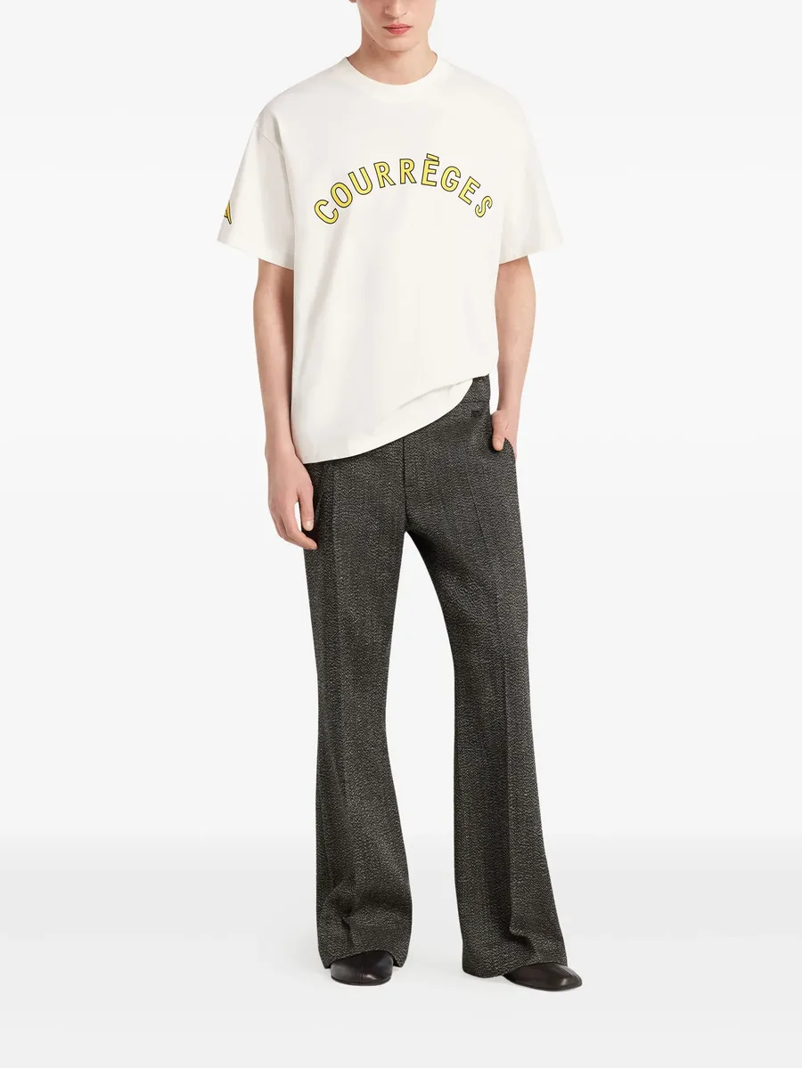 logo-print T-shirt 3