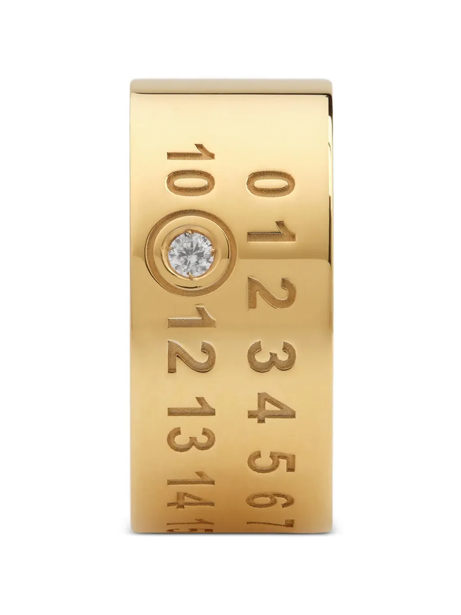 кольцо Numerical с бриллиантами 3