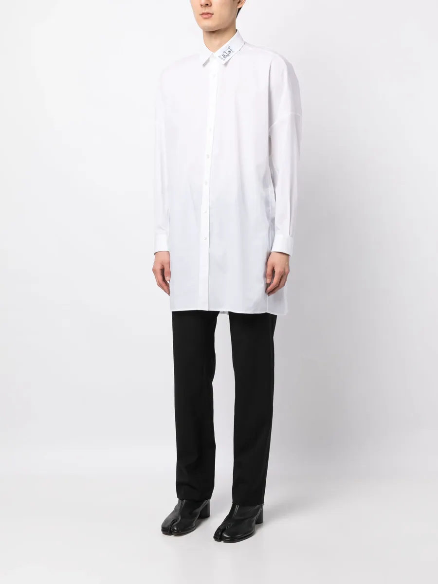 logo-print long-sleeve shirt 6
